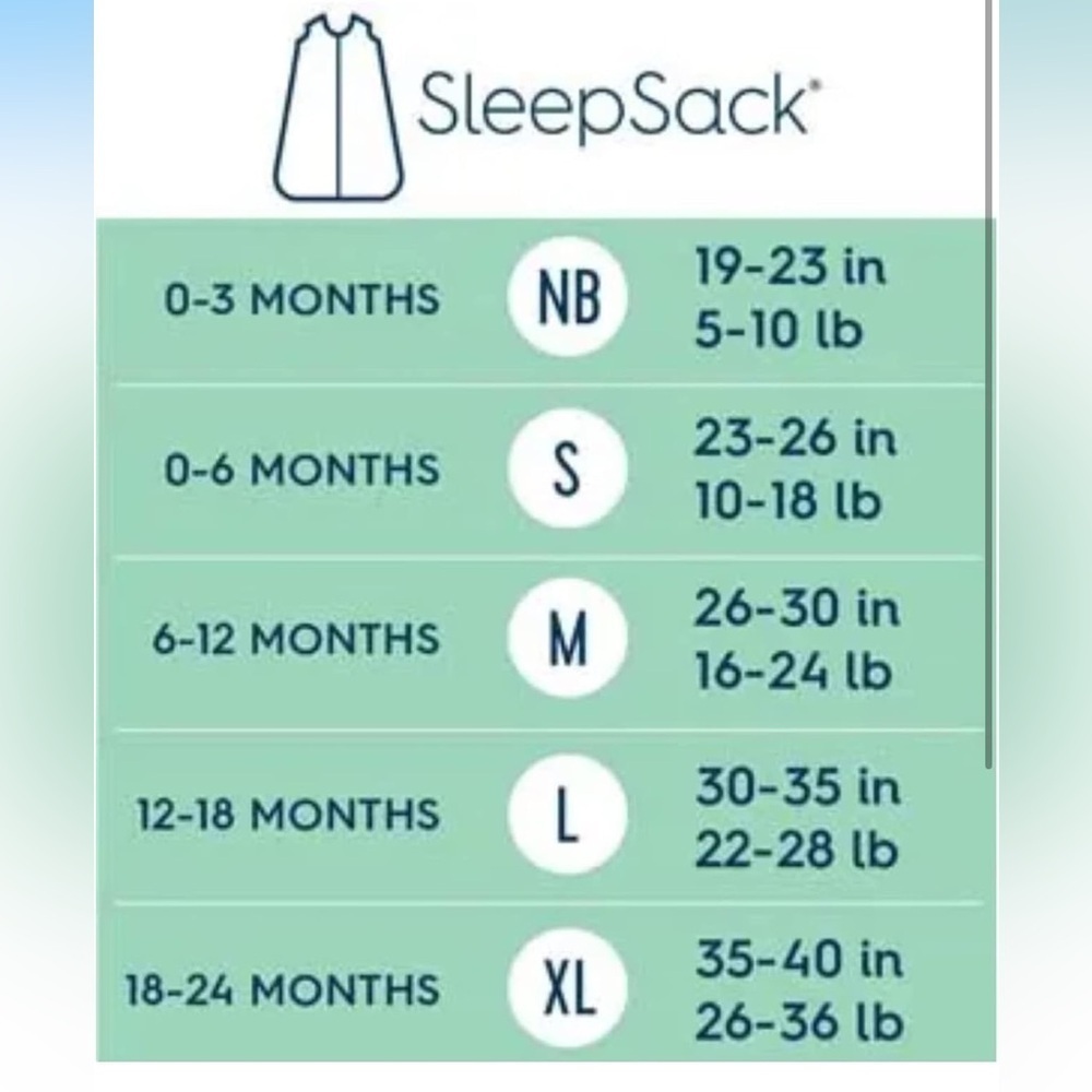 Halo® Sleepsack® Wearable Blanket, 100% Cotton, Lakeside​​​ - Picture 5 of 5